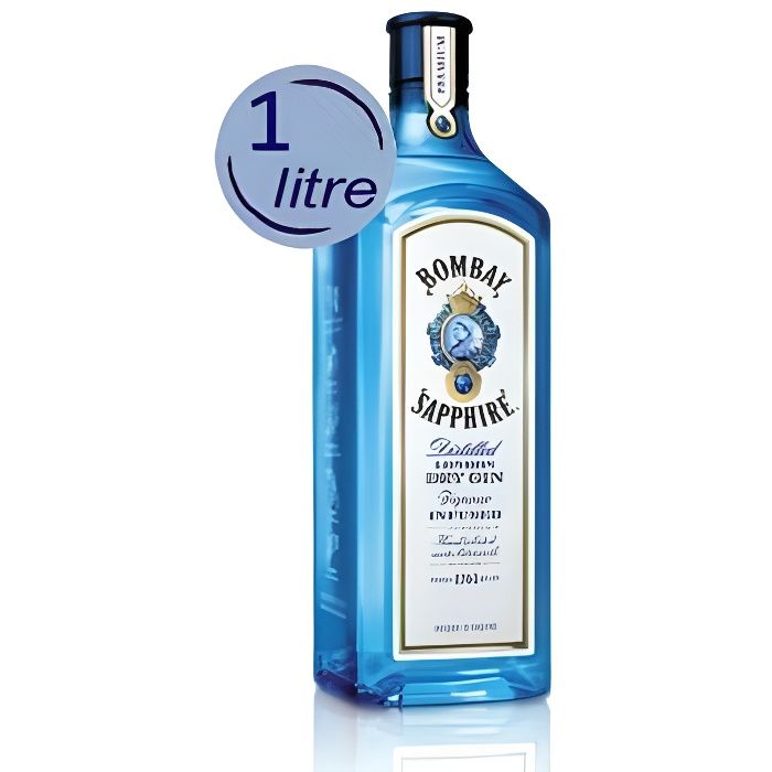 Gin Bombay Sapphire 1litre 40° La cave Cdiscount