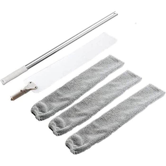 Balai à Poussière Extensible 48 Pouces - Brosse Souple Pour Plafonds, Toiles D'araignée