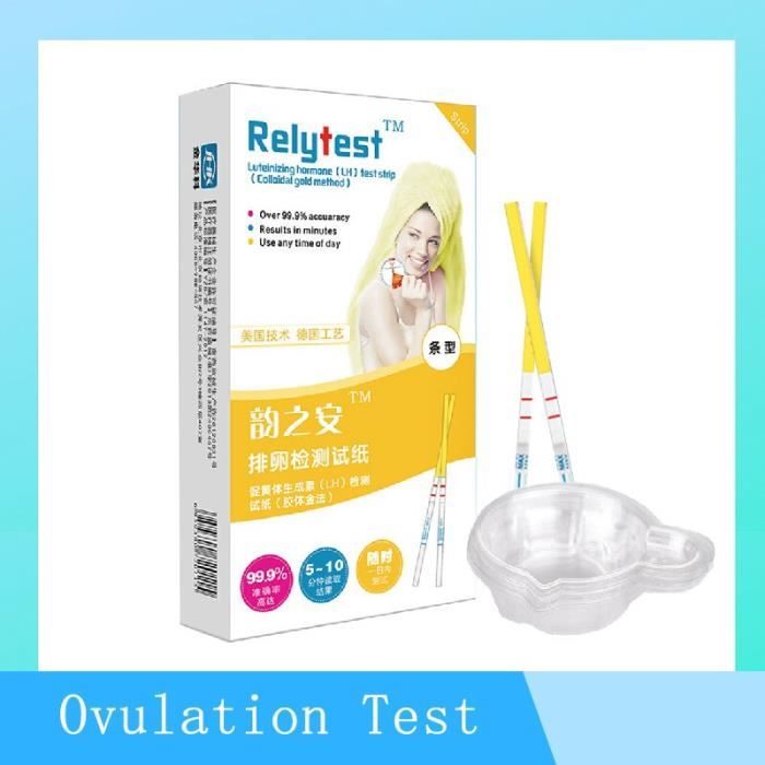 Kit De Bâtons De Test Numérique Pour Ovulation Hcg, 10 Pièces, Kit De  Prédictions, Bandelettes, Test Rapide, Haute [E81F906] - Cdiscount Santé -  Mieux Vivre