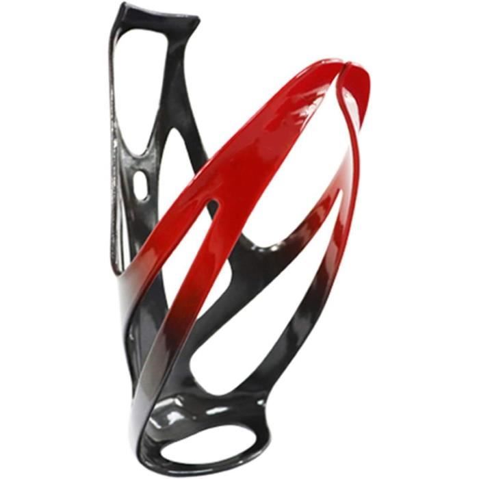 FIBOUND Lot De 2 Porte-Bouteille Vélo - Cage Bidon Robuste Et Universelle Pour VTT, Vélo De Route, Hybride - Noir