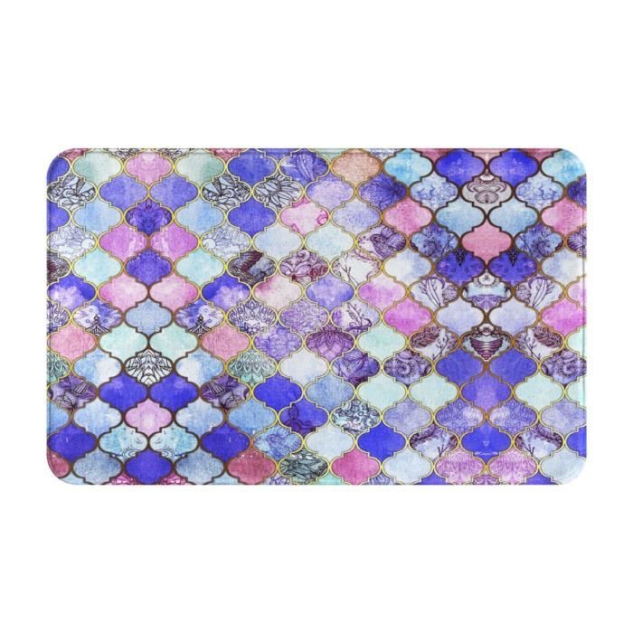 Odoria Tapis miniature à l'échelle 1/12, accessoires pour maison de poupée, A