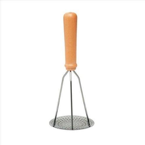 Pilon Presse Puree Manuel En Inox Et Bois Ustensile Cuisine Légumes 507