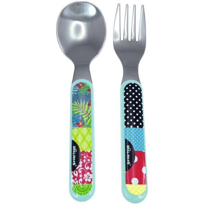 Couverts Lot Fourchette Et Cuillere Deglingos Blanc Cdiscount Pret A Porter Couverts Lot Fourchette Et Cuillere Deglingos Blanc Cdiscount Pret A Porter