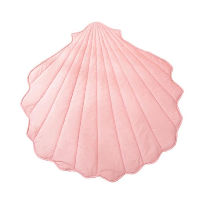 Tapis D Eveil Tapis De Jeu En Coton Doux Pour Bebe Couverture Pour Activite De Gymnastique Ramper En Forme Type Rose 110x105cm Cdiscount Puericulture Eveil Bebe