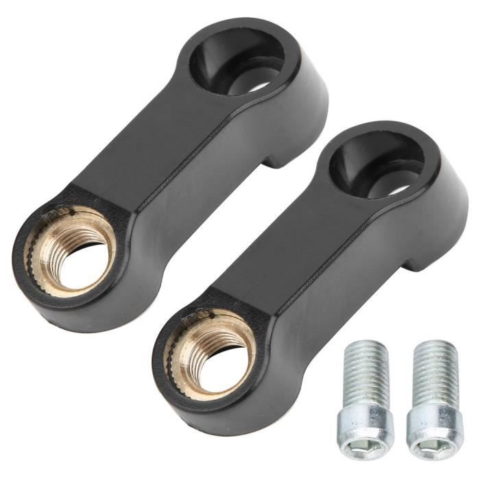 8mm Rallonge de montage de monture de kit dadaptateur de r/étroviseur de moto Rallonge de r/étroviseur de moto 10mm