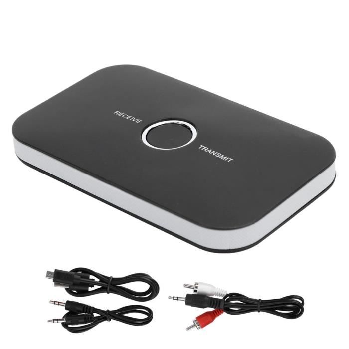 Adaptateur Bluetooth 5.0 Émetteur Récepteur 2 En 1 - Sans Fil Avec Câble 3.5mm Pour TV Voiture Casque Haut-Parleur PC - Portée 10m