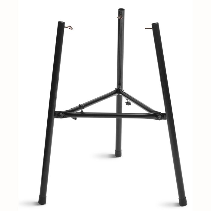 Support pour Brûleur à Gaz à 3 Pieds Robuste pour Brûleurs à Paella 35 à 70 cm Briebe LEGL3  Noir