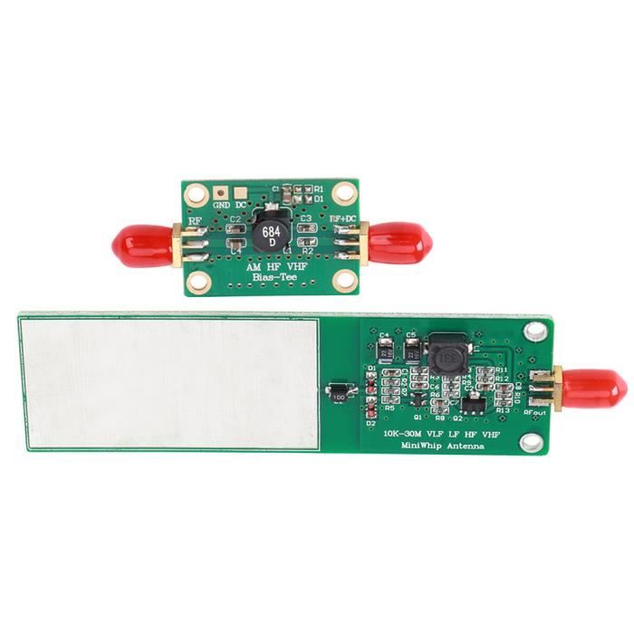 Kit Antenne Active Mini Fouet 10KHz-30MHz - Antenne Fouet 50 Ohms Haute Fiabilité Pour Radio Communication