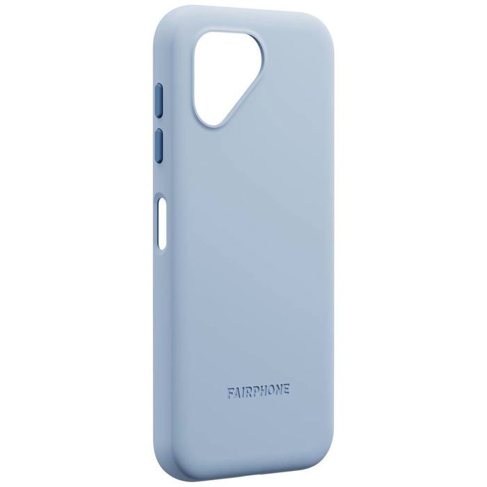 Fairphone Protective Soft Case Coque arrière Fairphone Fairphone 5 bleu ciel résistant aux chocs F5CASE-1BL-WW1