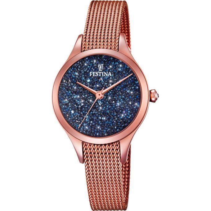 Montre festina mademoiselle f20338-3 - montre analogique acier or rose femme  Or rose, - Achat/vente montre - Cdiscount