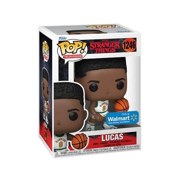 Funko Pop! Stranger Things - Lucas En Maillot De Basket - Édition Spéciale - Figurine Collection