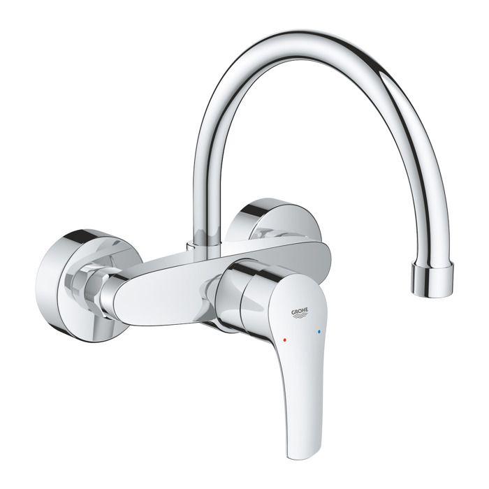 EUROSMART Mitigeur Monocommande d'évier Chrome 32482003 - vue 2