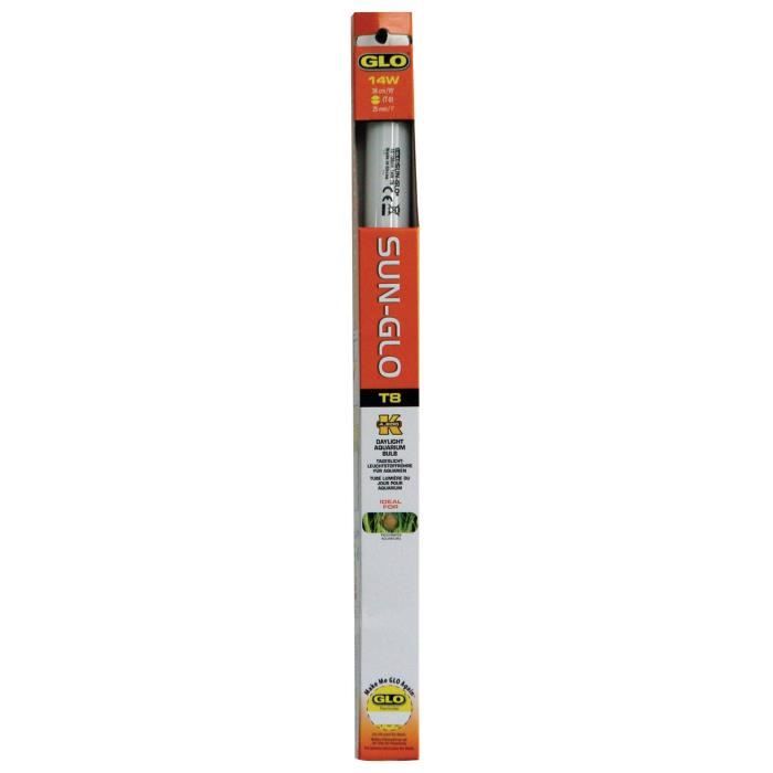 Comparer les prix de SUN-GLO Tube fluorescent T8 14 W - 38 cm - Pour aquarium