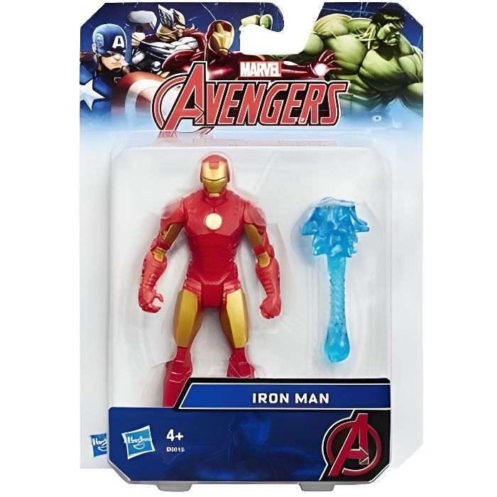 Figurine Avengers All Star 10cm - HASBRO - Assortiment de 6 personnages - Enfant Mixte 4 ans et plus