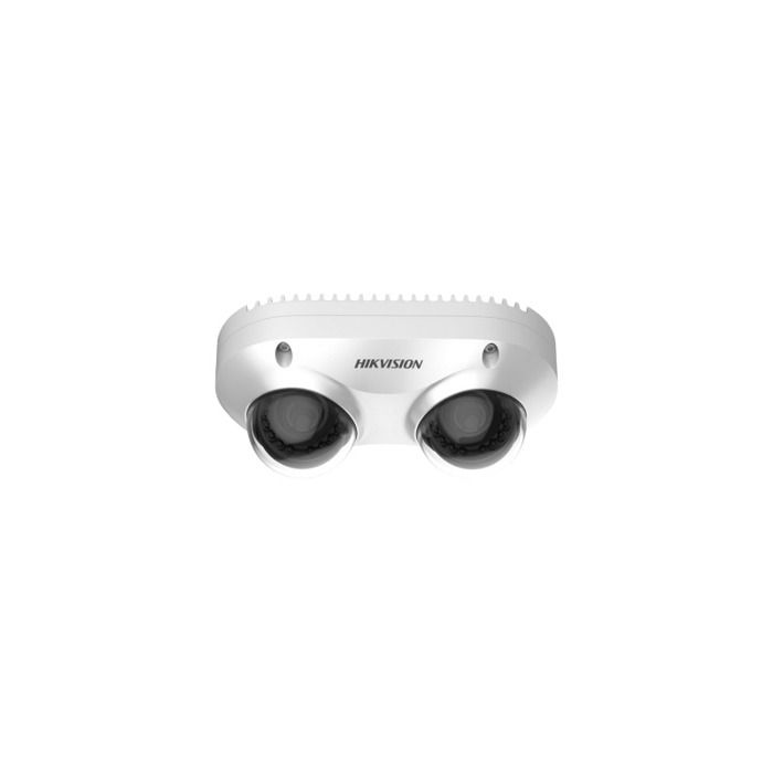 Caméra de Sécurité IP Hikvision Dôme Panoramique Bidirectionnel Panovu PoE 5MP 2.8mm Extérieur IP67 DS 2CD6D52G0 IHS 2.8mm - vue 2