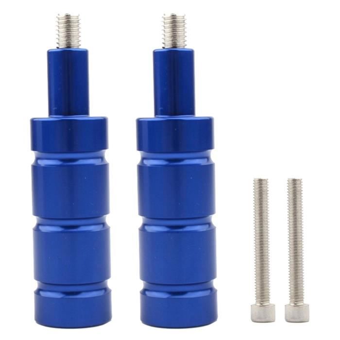 Support Phare Moto Réglable 38-60mm - Alliage Aluminium - 2 Pièces - Pour Fourche Avant