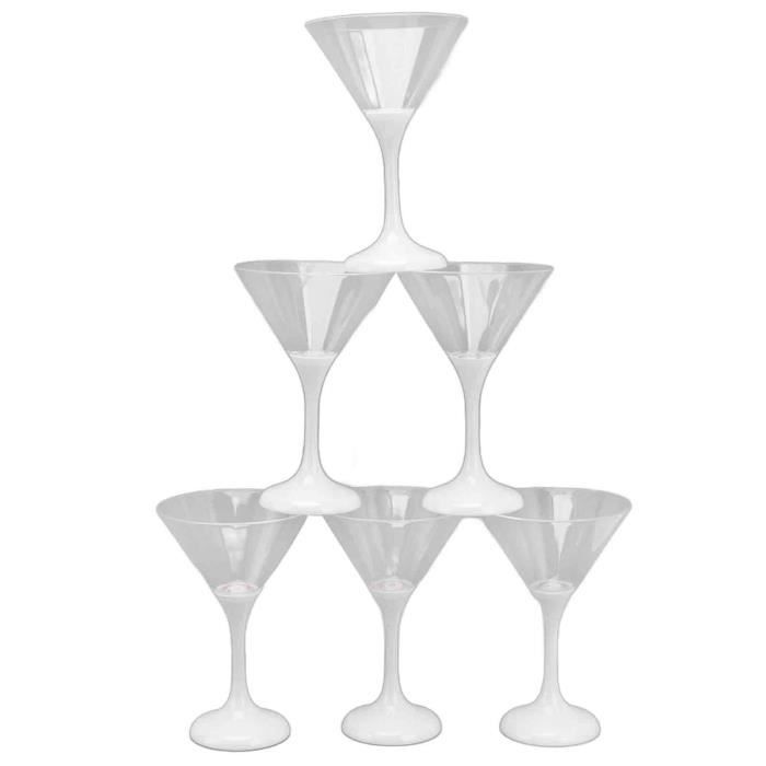 Lot de 6 Verres Cocktails Premium Martini  24cl