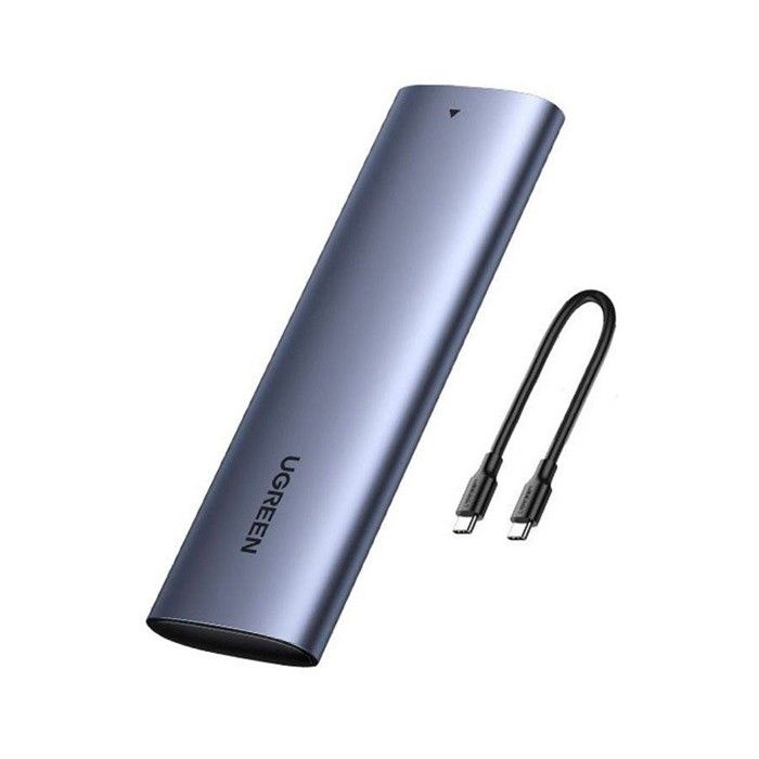 Boitier externe USB-C - ICY BOX - NVMe M.2 Type 2280 - USB 3.1 - Gris - Haute performance