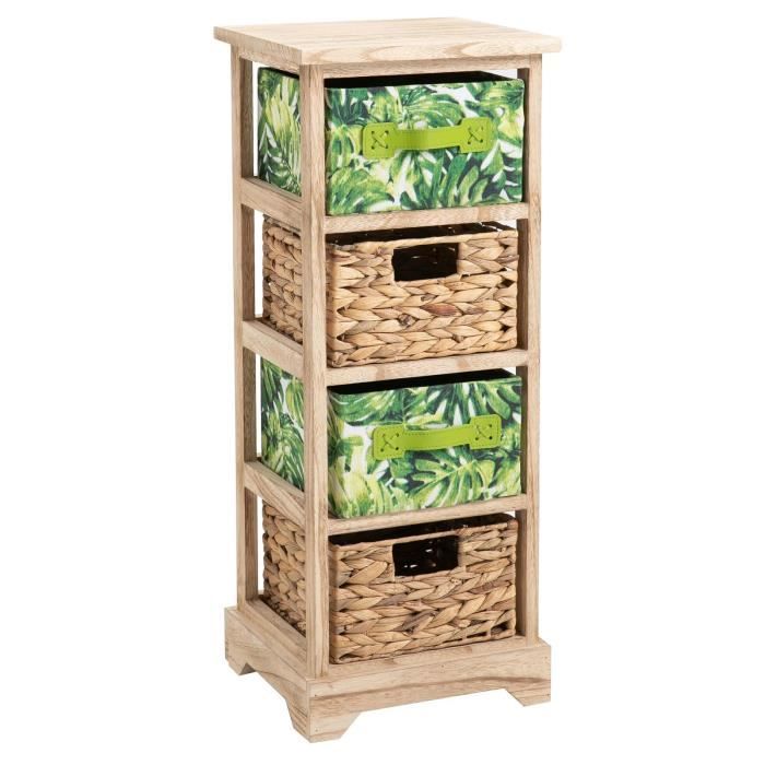 Blanc Simple Place Stockage Banc Mobilier Maison W//Tiroirs Paniers en Osier