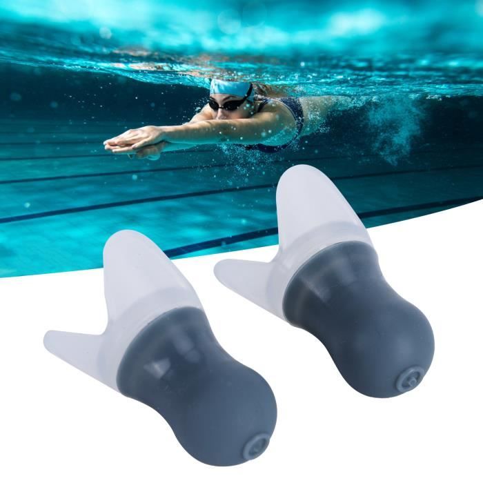 Bandeau De Natation Imperméable Néoprène | Protection Oreilles Piscine, Mer - Tailles M Et L - Bleu