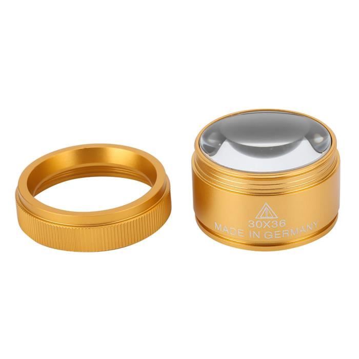 30x M tal Pliant Portable Loupe Verre Loupe Bijoutier