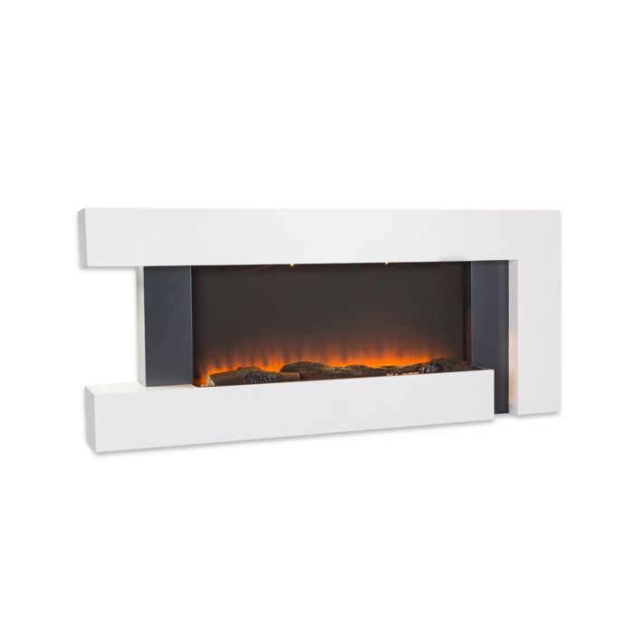 Klarstein Studio Light & Fire 2 Cheminée 1000/2000 W MDF télécommande