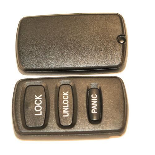 Coque De Clé De Rechange Pour Mitsubishi Pajero, Challenger... - Modèle Mit8, Noire ABS - Remplacement Boutons Cassés - 7