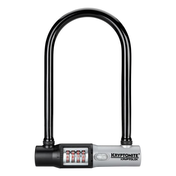 Antivol U Kryptonite Kryptolok - Noir - Adulte - Homme - 10 m