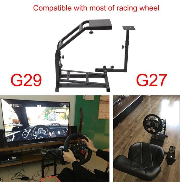 Support Volant Stand en fer Racing Volant Stand Support Wheel