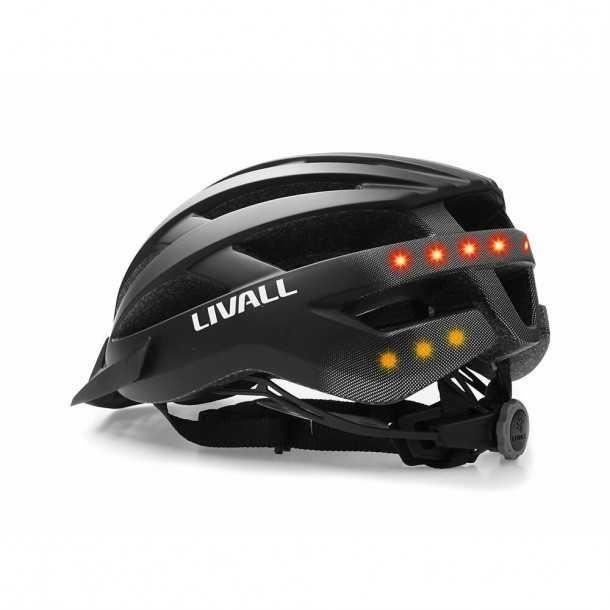 Livall Mt1 Neo Helmet With Brake Warning And Turn Signals Led Noir M