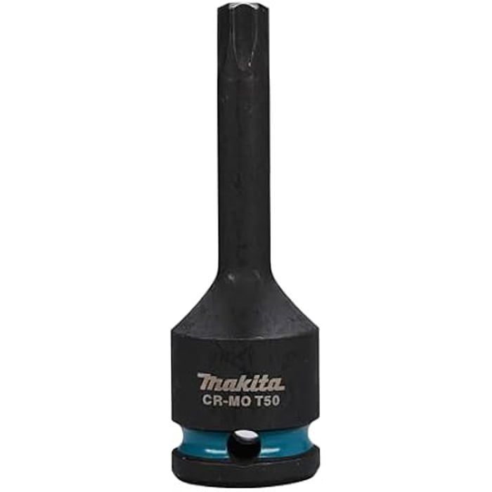 Douille Impact MAKITA E 19831 Acier allié CR MO Longueur 78 mm Tête de vis T50