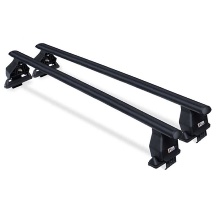 Barres De Toit Transversales Pour Volkswagen Transporter T5 (2003-2015) - 75kg De Charge, Alu, Garantie 2 Ans