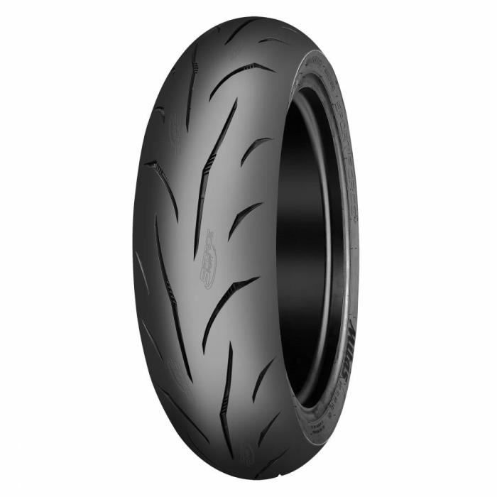 Pneu moto - MITAS - SPORT FORCE+ - 17 190-55ZR17 - Adhérence maximale - Stabilité à haute vitesse