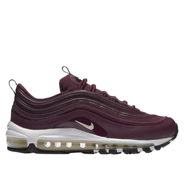 Chaussures Nike Wmns Air Max 97 Bordeaux - Cdiscount Chaussures
