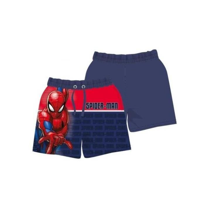 Spiderman Maillot de bain garçon bleu foncé - acheter sur