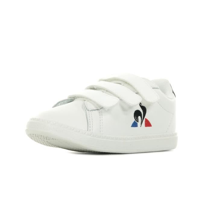 Chaussures Baskets Le Coq Sportif unisexe Verdon Inf Premium taille Gris Grise