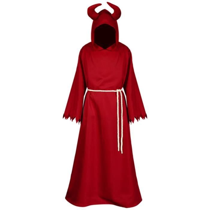 1 pc Diable Costume Robes Satan Vêtements Seigneur Taille XL coordonnes ...