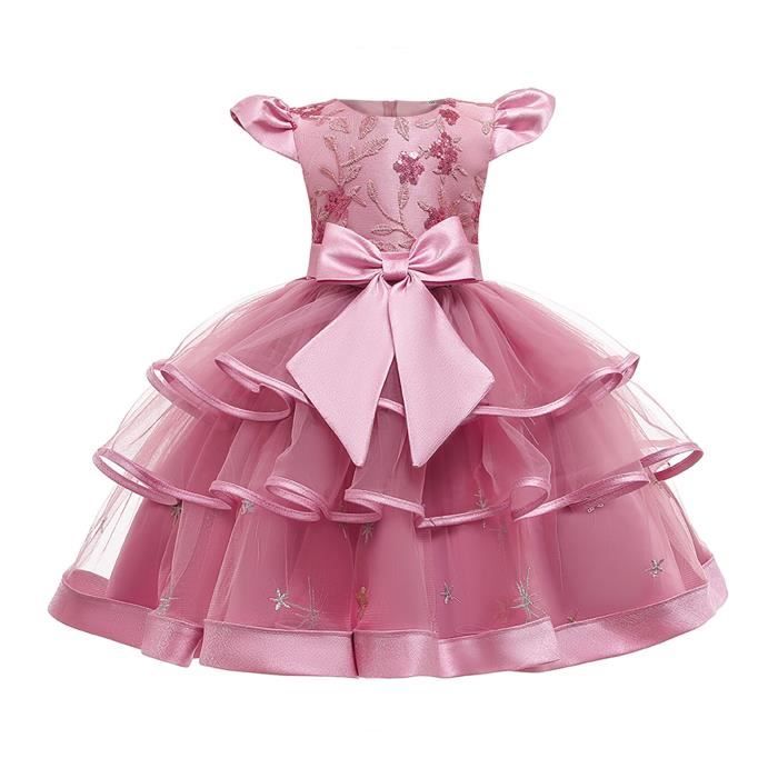 AmzBarley Fille Robe de Princesse en Robe Tulle de Sans