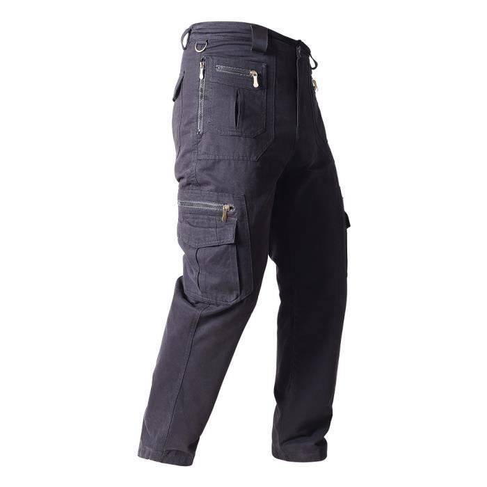 Sweat à Capuche Homme Oversize Avec Drapeau Français - Coupe Cargo Multipoches, Demi-zip - Conférable Pour Automne/hiver, Sport Et Décontracté
