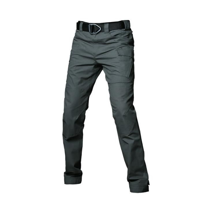 Pantalon De Combat Tactique Homme - Nylon Extensible, Poches Multiples, Idéal Randonnée, Travail, Militaire