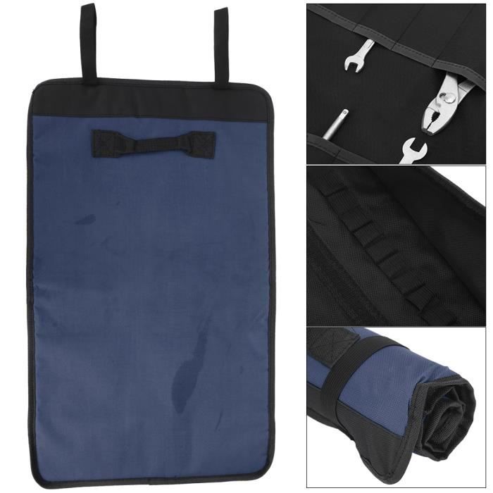 HURRISE Sac à Outils à Large Ouverture Large Bouche Sac à Outils Toile Robuste Haute Capacité