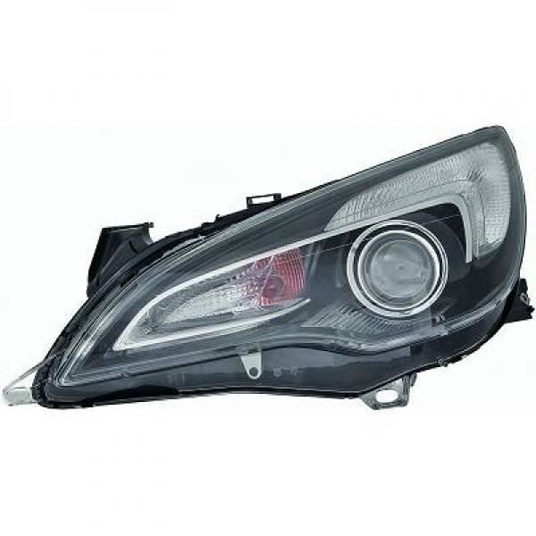 Feu Antibrouillard Pour Opel Astra H 2007-2012 - Phare Antibrouillard Droit, Sans Ampoules, Installation Plug & Play