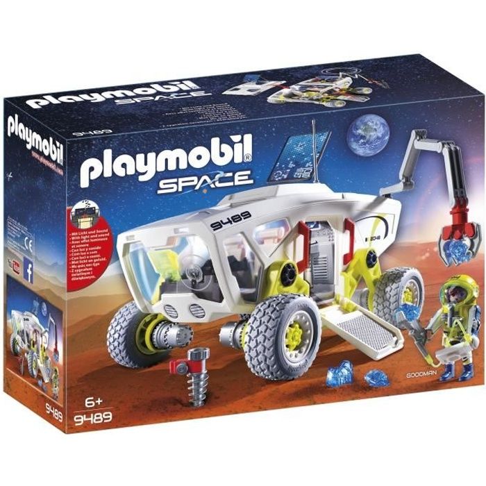 PLAYMOBIL - 9489 - Space - Véhicule de reconnaissance spatiale PLAYMOBIL - 9489 - Space - Véhicule de reconnaissance spatiale