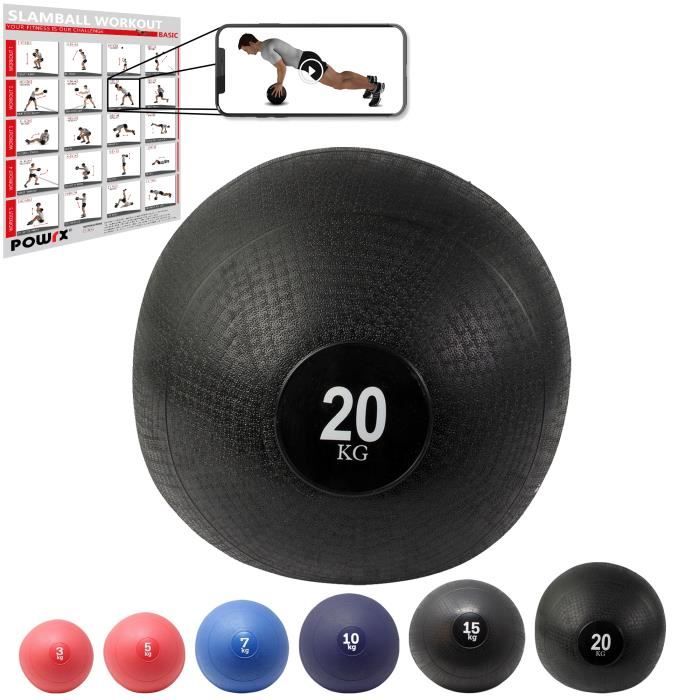 Martello Fitness POWRX 6 Kg - Per Allenamento Funzionale E Potenziamento | Nero, Presa Zigrinata - Foto 11