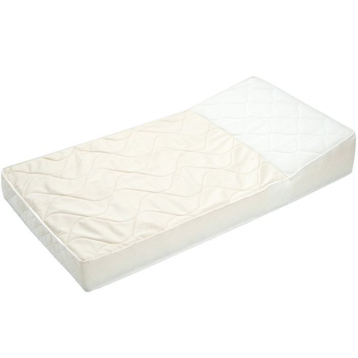 SEVIRA KIDS  Matelas bébé Anti-reflux en coton bio Made in France Écru 60x120 - Écru - 60x120 Made in France