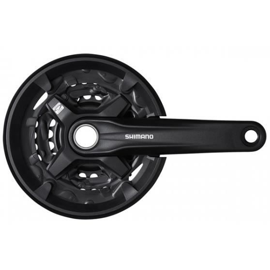 Pédalier VTT Altus SHIMANO 22-30-40T 170mm noir avec garde-chaîne