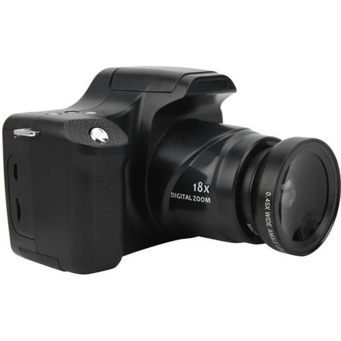 SHENGLU-Drfeify Caméra zoom 18X Caméra SLR HD Zoom 18X Appareil Photo Numérique Portable à Longue Distance Focale Écran LCD 30