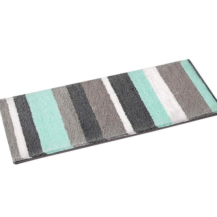 HITSLAM Tapis De Bain Antidérapant, 70 X 38 Cm De Long, Tapis De Bain