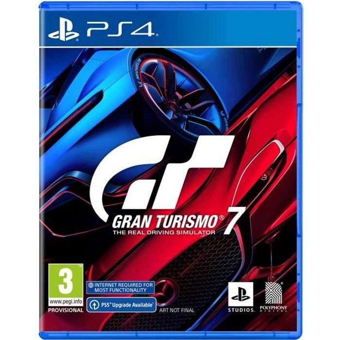 Jeu vid?o - SONY - Gran Turismo 7 - Standard Edition - PS4 - Multilingue - VR n?cessaire