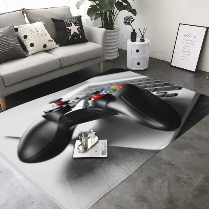 Tapis De Sieste Enfant Gamer 2-6 Ans – Douce Microfibre Avec Oreiller Amovible
